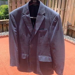 Black and blue Jos A Bank Sports Coat